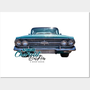 1960 Chevrolet Bel Air 2 Door Sedan Posters and Art